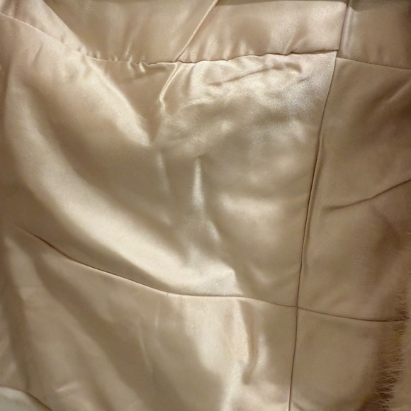 Vintage Natural Pale Biege Mink Cape ~ Tourmaline ~ By Spear & Picardi ~ Rare - Picture 11 of 13